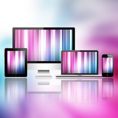 Notebook, cep telefonu, tablet pc ve bilgisayar