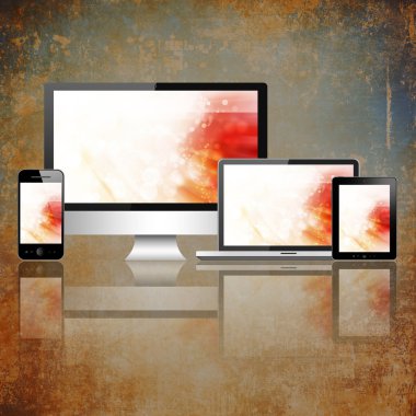 Notebook, cep telefonu, tablet pc ve bilgisayar
