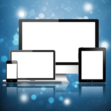 Notebook, cep telefonu, tablet pc ve bilgisayar