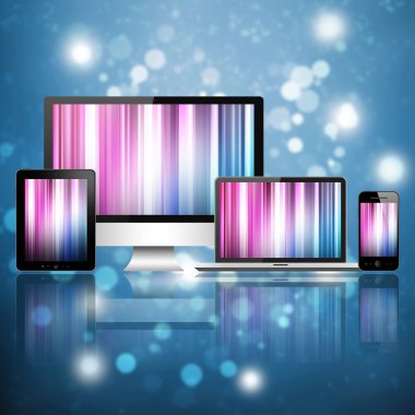 Notebook, cep telefonu, tablet pc ve bilgisayar