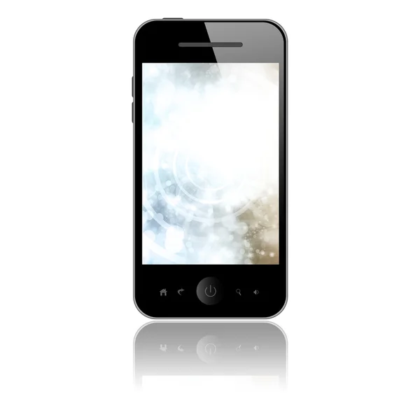 Телефон с серым экраном — стоковое фото