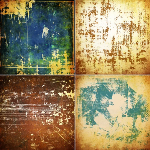 Grunge Wall Set — Stockfoto