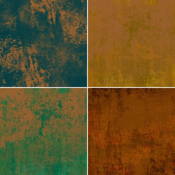 Grunge background set — Stock Photo, Image