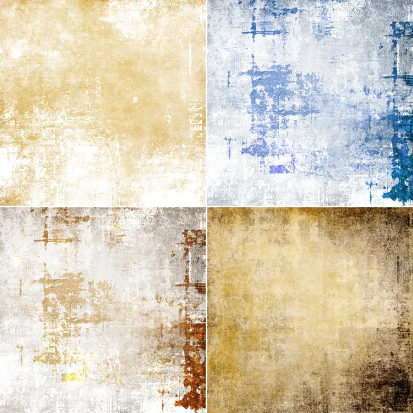 Grunge background set — Stock Photo, Image