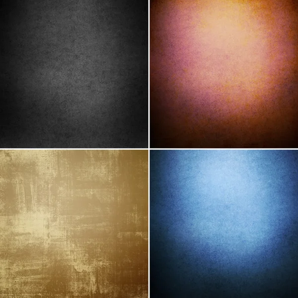 Grunge wall set — Stock Photo, Image