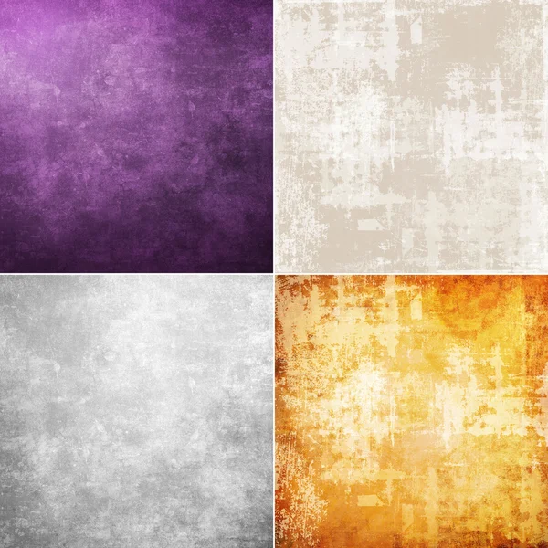 Set of grunge wall — Stock Photo, Image