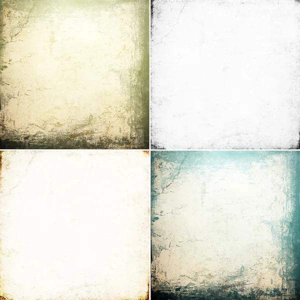 Set of grunge wall — Stock Photo, Image