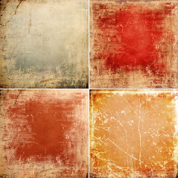 Set of grunge wall — Stock Photo, Image