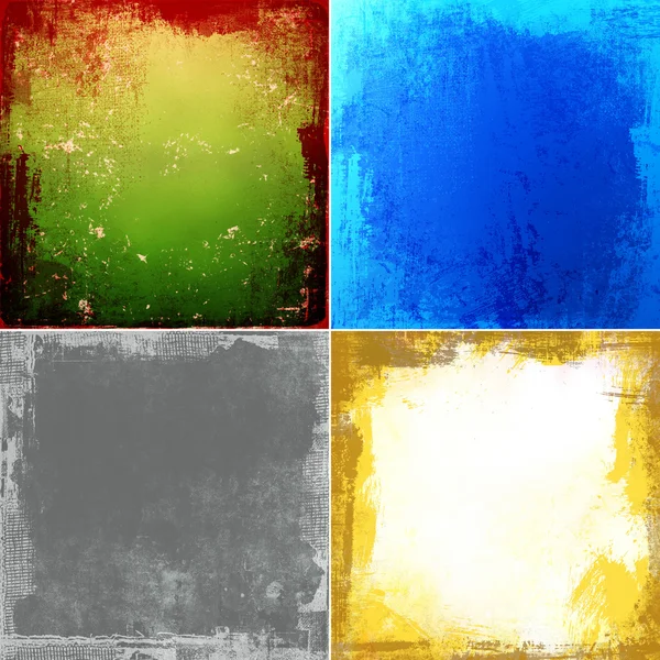 Set of grunge wall — Stock Photo, Image