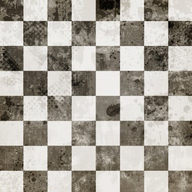 Grunge satranç tahtası