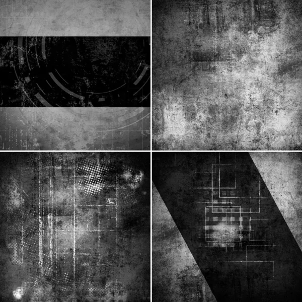 Grunge wall set — Stock Photo, Image