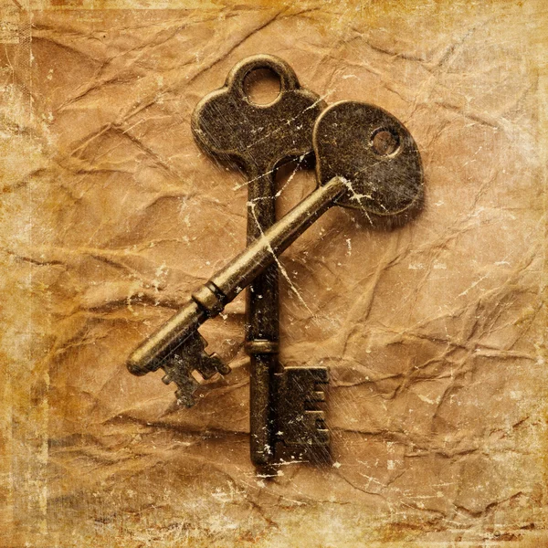 Vintage keys — Stock Fotó