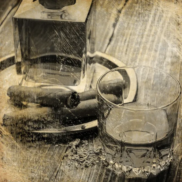 Vintage konyak — Stok fotoğraf