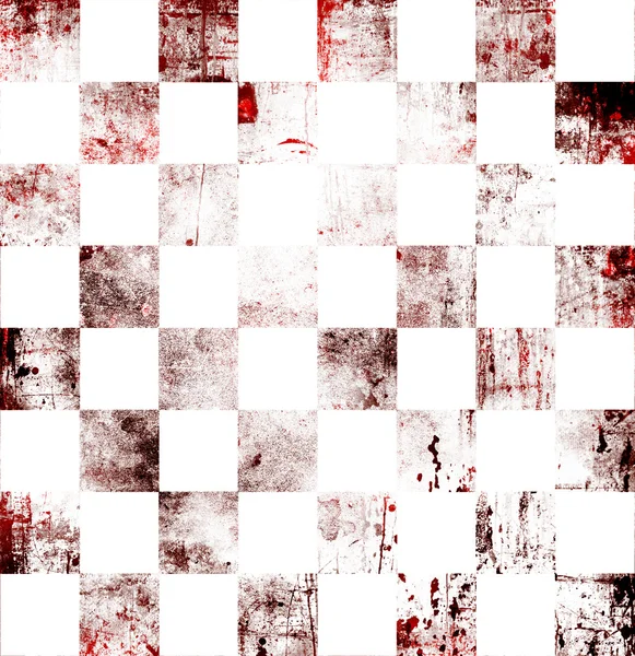 Grunge chessboard — Stock Photo, Image