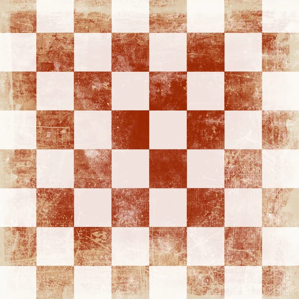 Grunge tabuleiro de xadrez — Fotografia de Stock