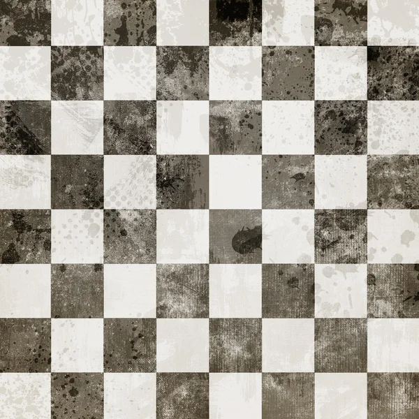 Grunge chessboard — Stock Photo, Image