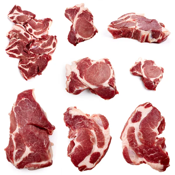 Raw steaks — Stock Photo, Image