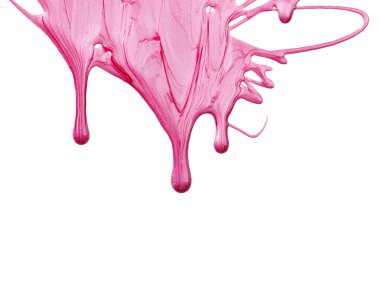 pembe oje lekesi