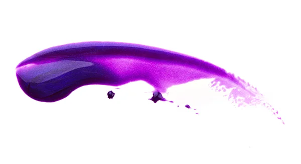 Esmalte de uñas púrpura — Foto de Stock