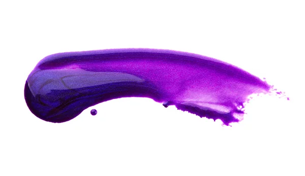 Fioletowy lakier do paznokci — Zdjęcie stockowe