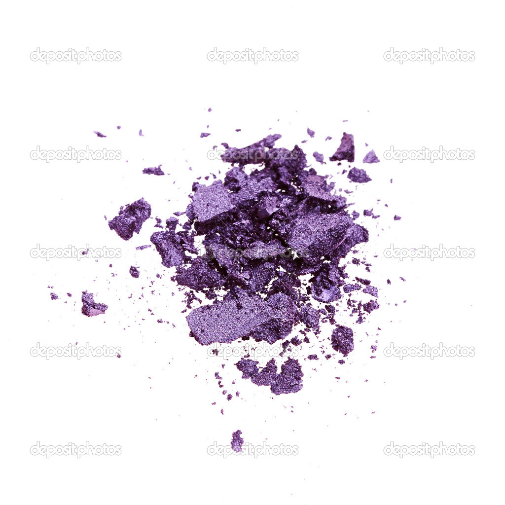 Purple eye shadow
