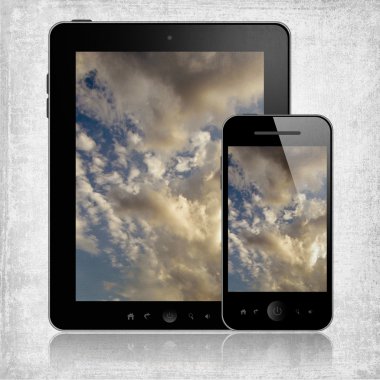 tablet pc ve cep telefonu