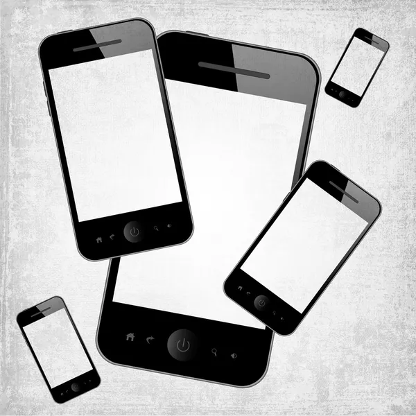 Mobilní telefony — Stock fotografie