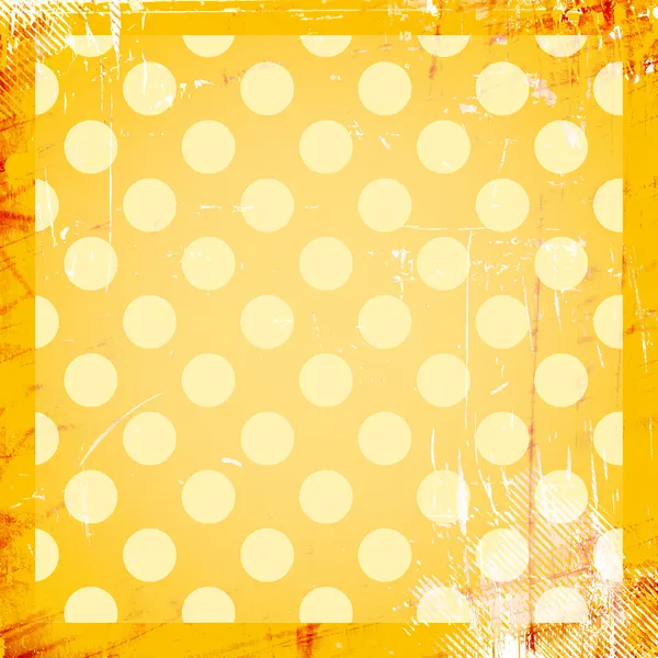Żółte tło kropkowane — Zdjęcie stockowe