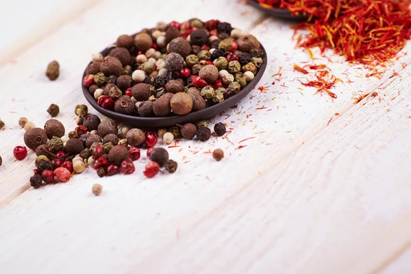 Spices in bowls — Stock Photo, Image