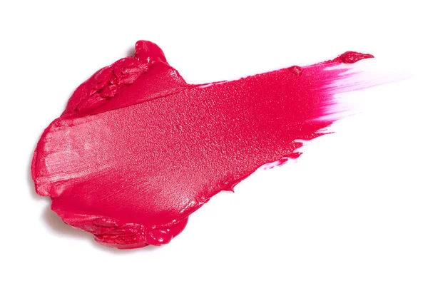Lipstick Stroke Isolated White Background — Stock Photo, Image
