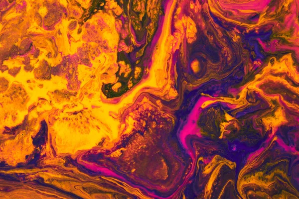 Творческий Мраморный Фон Фото Текстуры Плавающих Красок — стоковое фото