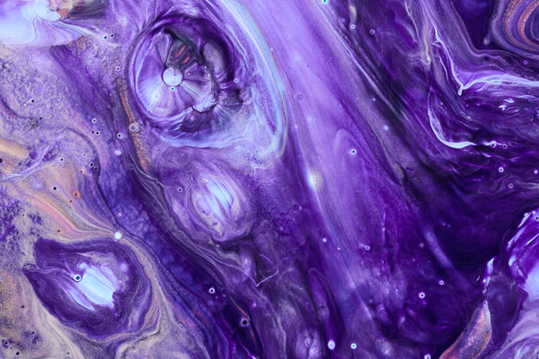 Purple Marble Paint Abstract Texture Background — Stock Photo, Image
