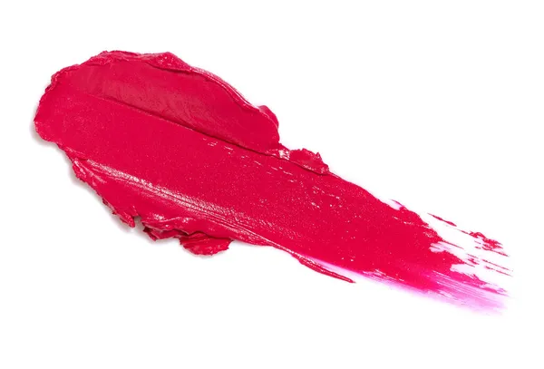 Lipstick Smear Isolated White Background — Stock Photo, Image