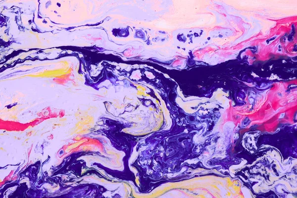 Абстрактні Фіолетові Плаваючі Фарби Текстури Фону — стокове фото