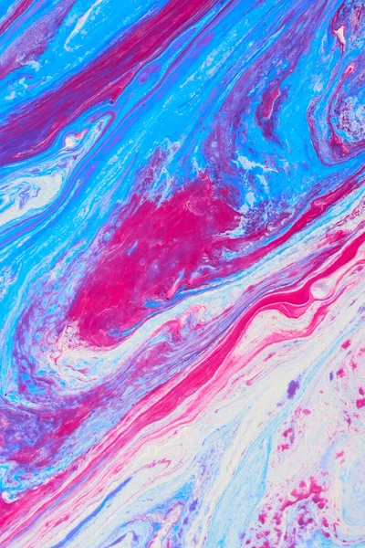 Abstract Blauw Roze Zwevende Verven Textuur Voor Achtergrond — Stockfoto