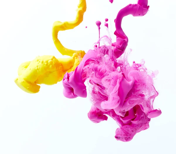 Tintas Splash Fundo Abstrato — Fotografia de Stock