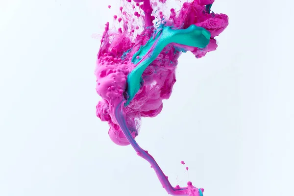 Farben Spritzen Abstrakten Hintergrund — Stockfoto