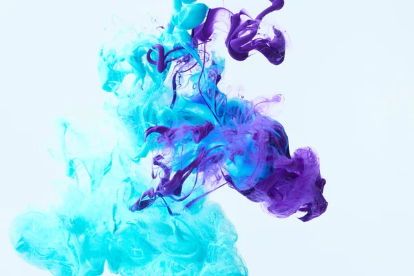 Barvy Splash Abstraktní Pozadí — Stock fotografie