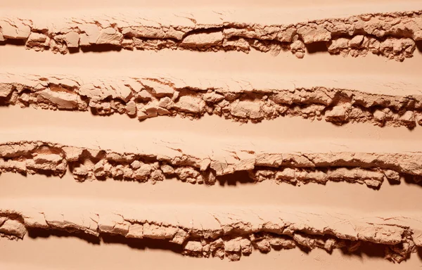 Luce Beige Viso Polvere Texture Sfondo Cosmetico — Foto Stock