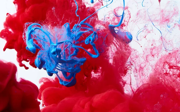 Creative Abstract Background Flowing Paint Water — Fotografia de Stock