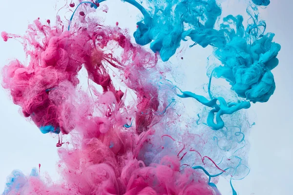 Kreativer Abstrakter Hintergrund Mit Fließender Farbe Wasser — Stockfoto