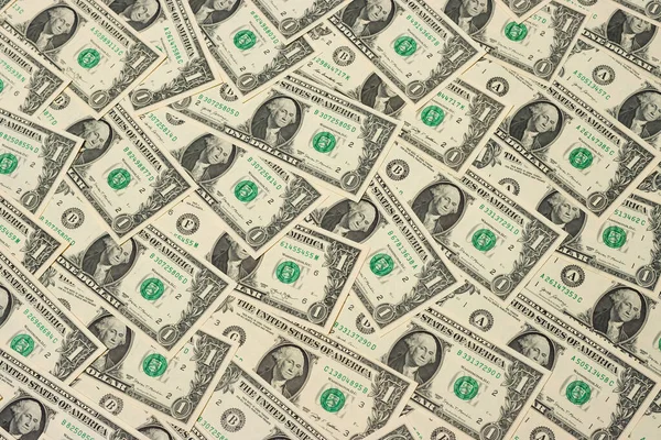Dollars Texture Macro Shot Background — Stock fotografie