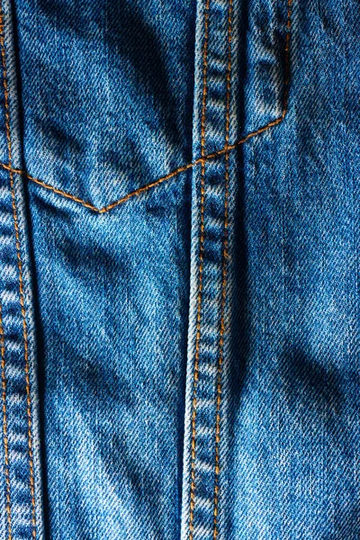 Jeans Denim Bakgrund Textur — Stockfoto