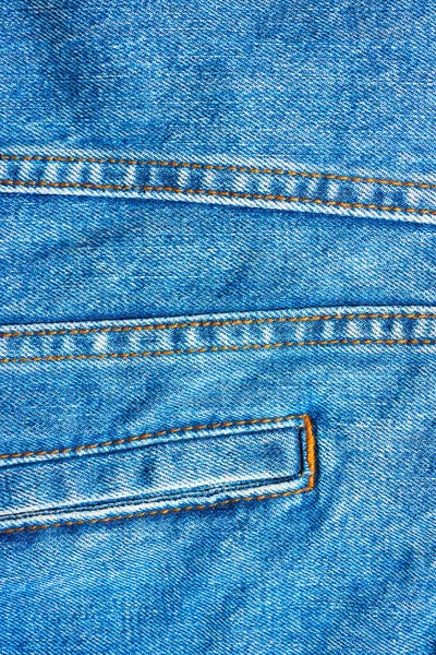 Jeans Denim Fundo Textura Têxtil — Fotografia de Stock