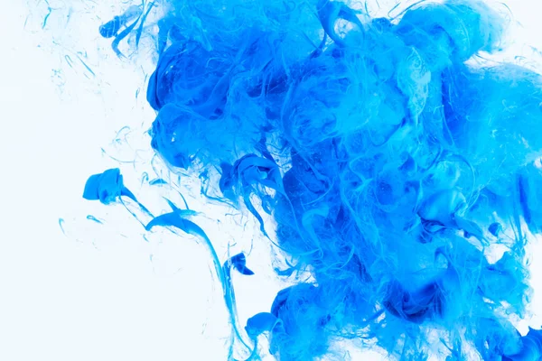 Tinta Mista Fundo Abstrato Dinâmico Com Respingo Tinta Acrílica Água — Fotografia de Stock