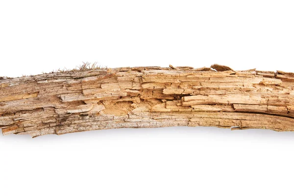 Wooden Broken Sticks Isolated White Background — Stock Photo, Image