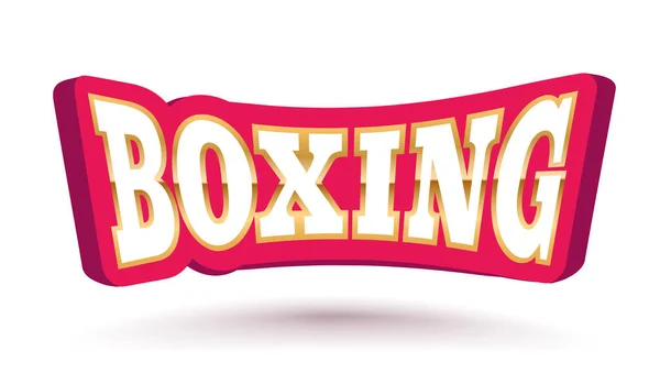 Vector Emblema Vintage Para Boxeo Logo Vectorial Para Club Boxeo Ilustraciones De Stock Sin Royalties Gratis