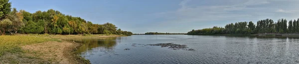 Fiume Buzan Panorama Questo Braccio Del Volga Nella Sua Parte — Foto Stock