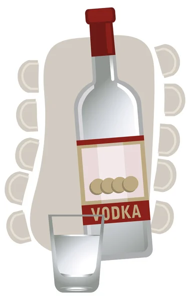 Vodka russa Ilustração De Bancos De Imagens