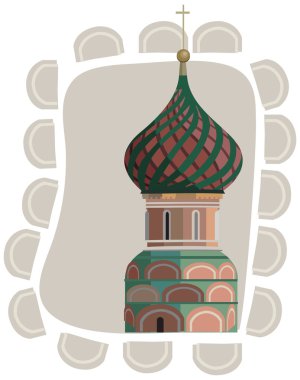 çerçeve Kulesi kremlin ile